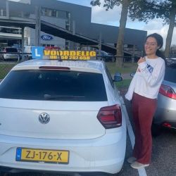 Geslaagde leerling van Rijschool Voordelig Roermond